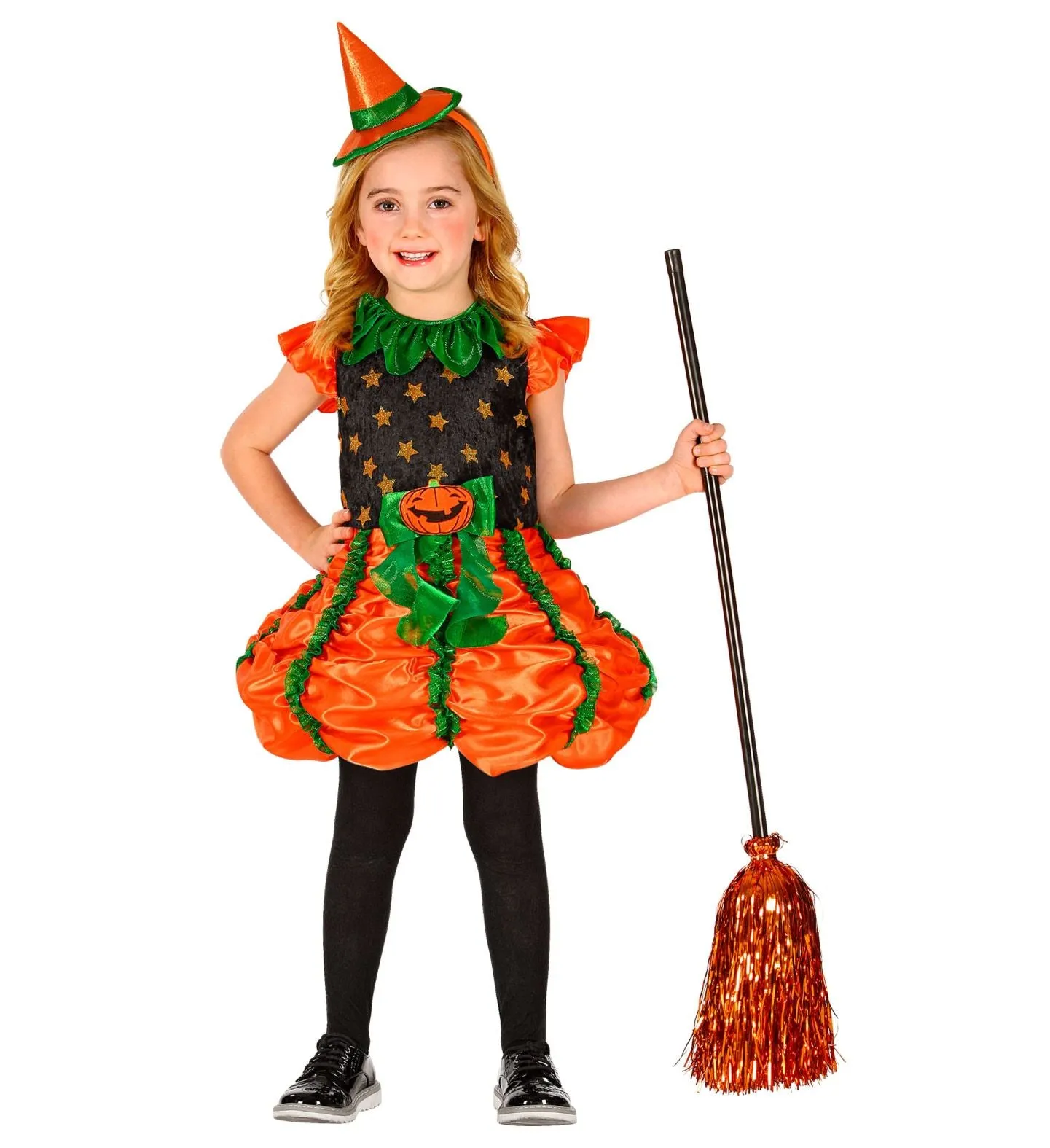 Pumpkin Witch Costume Child