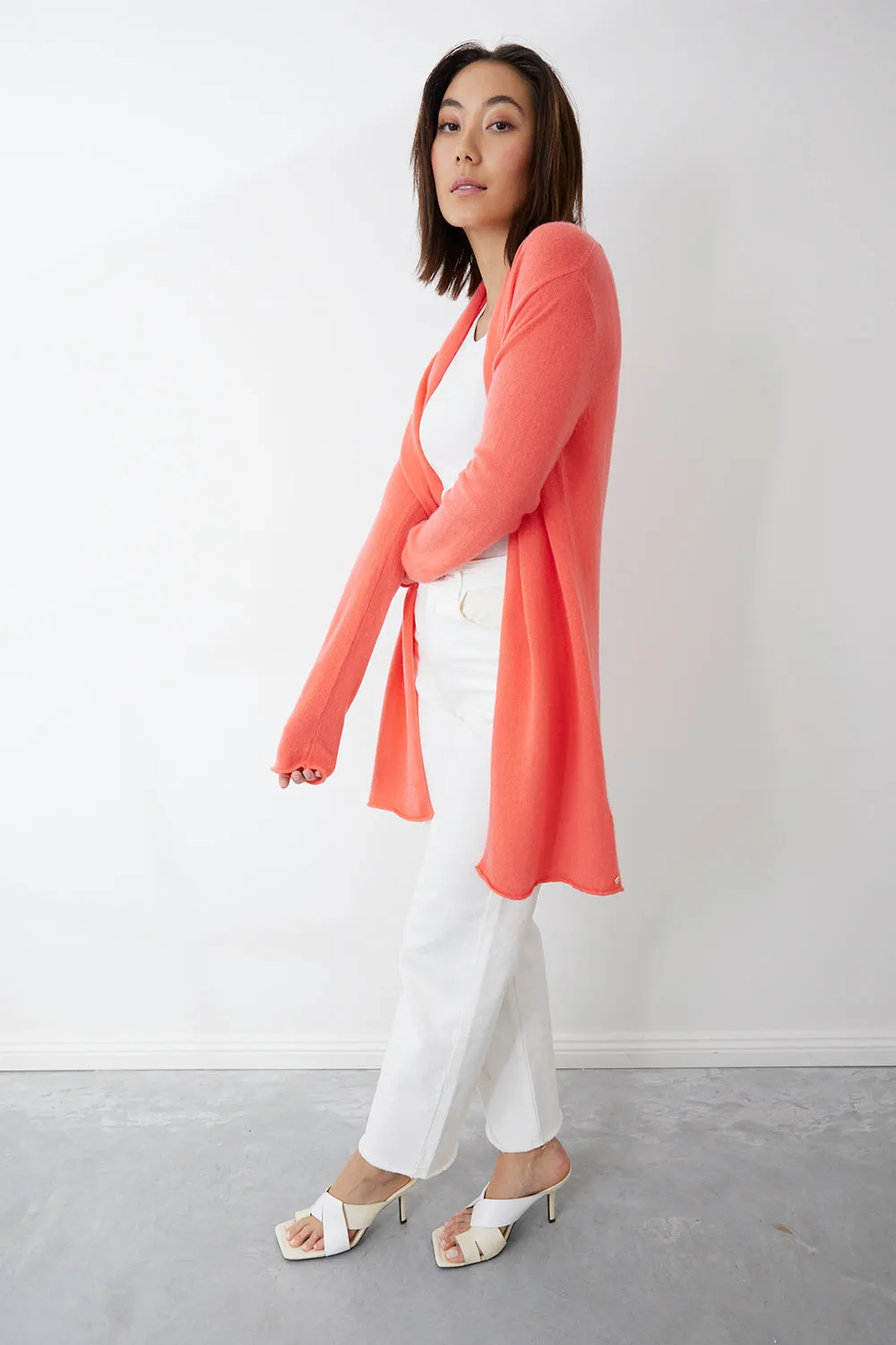 Pure Essentials Soft Roll Cardi - Last Chance