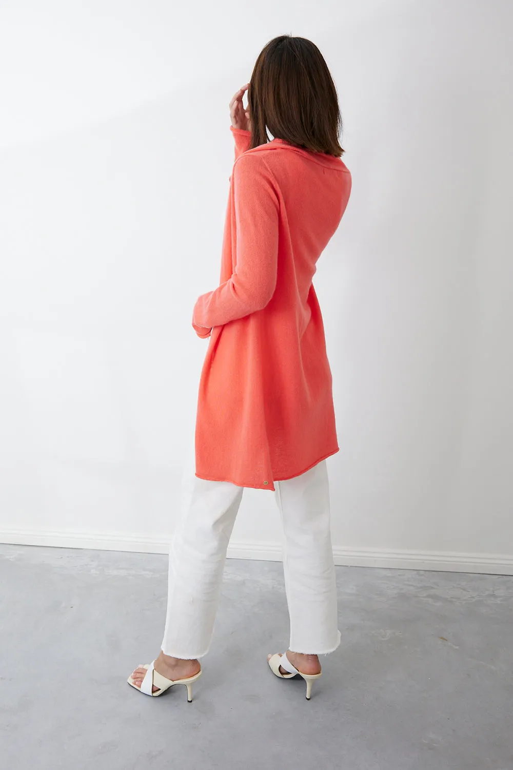 Pure Essentials Soft Roll Cardi - Last Chance