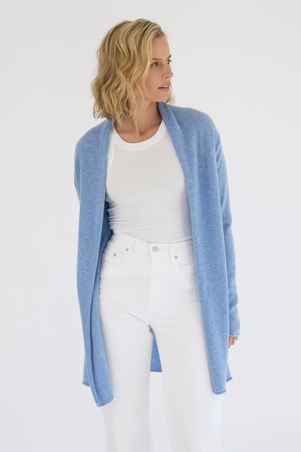 Pure Essentials Soft Roll Cardi - Last Chance