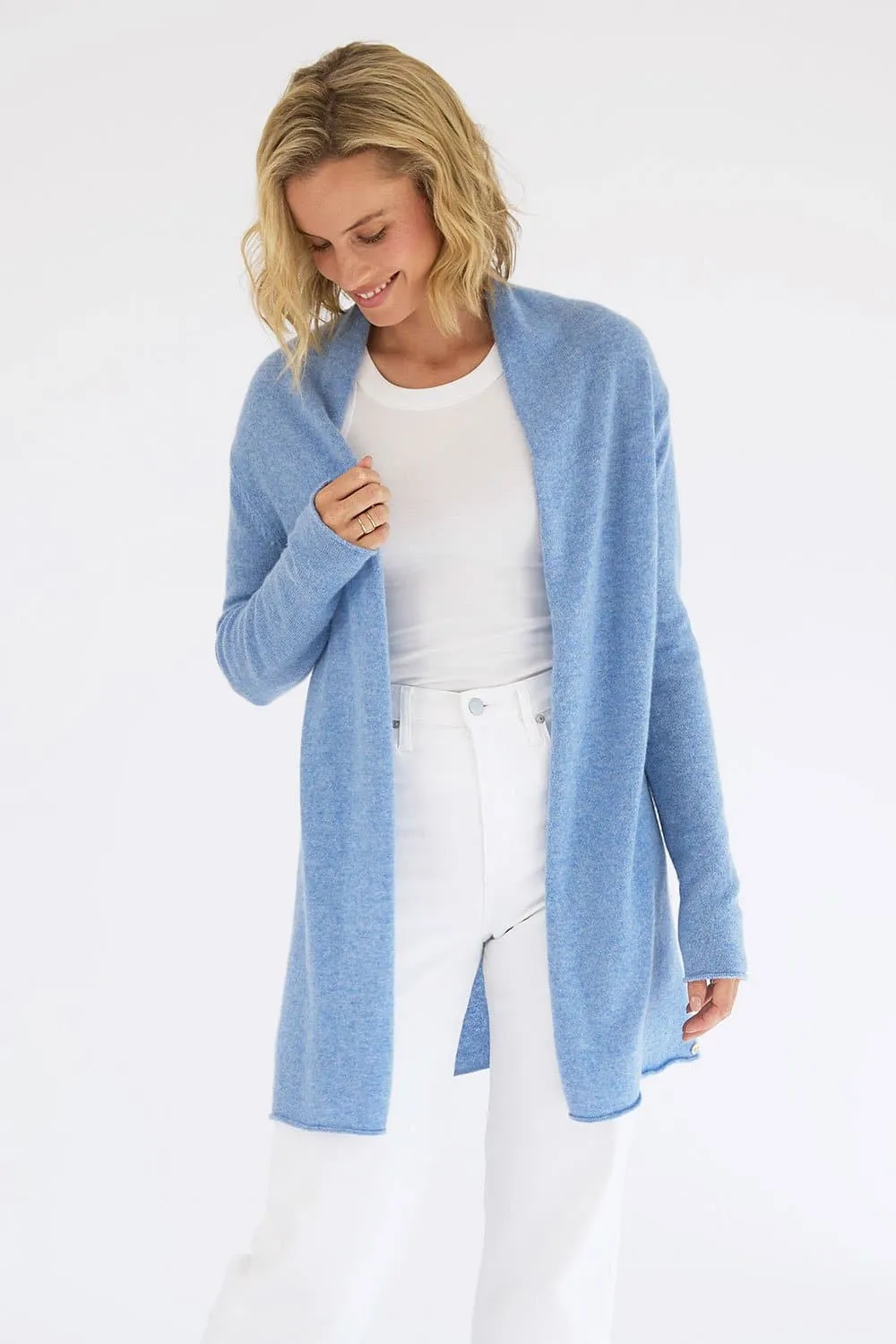 Pure Essentials Soft Roll Cardi - Last Chance