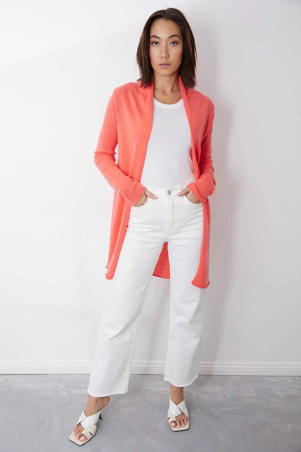 Pure Essentials Soft Roll Cardi - Last Chance