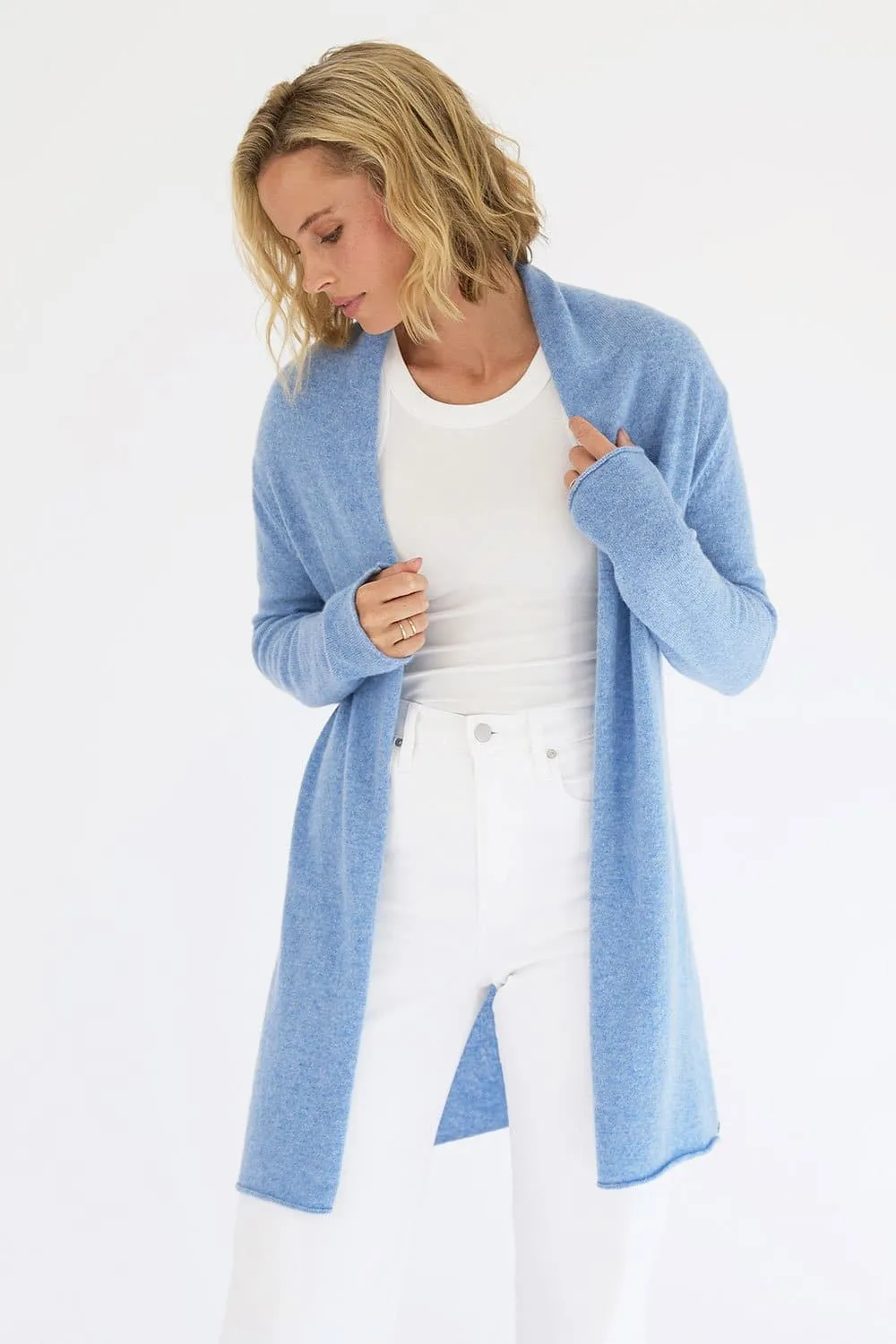 Pure Essentials Soft Roll Cardi - Last Chance