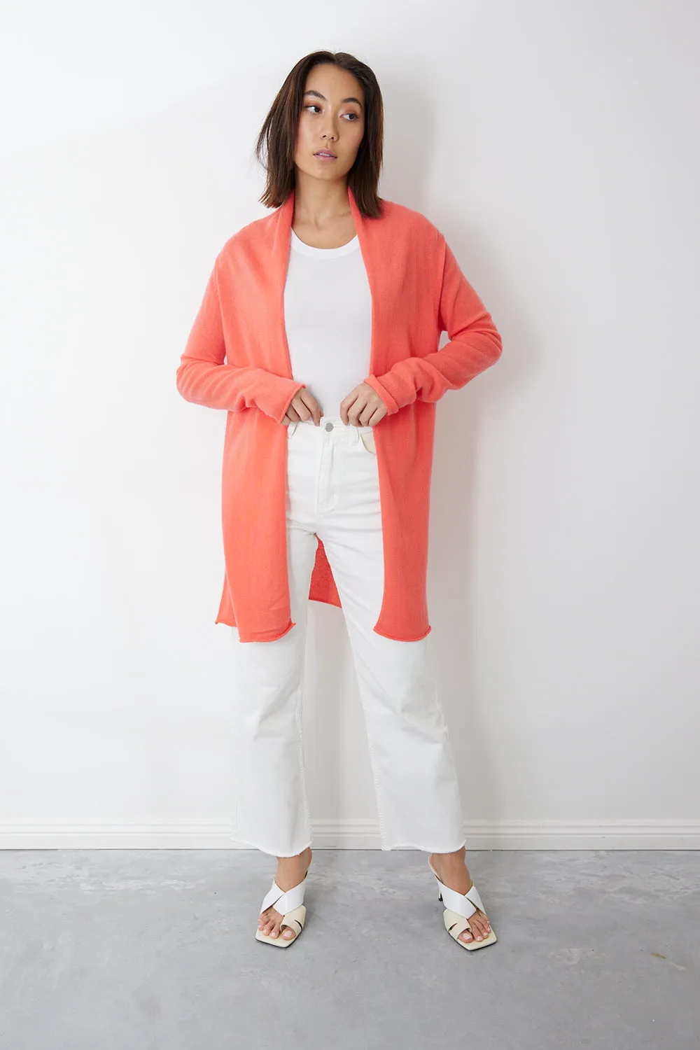 Pure Essentials Soft Roll Cardi - Last Chance