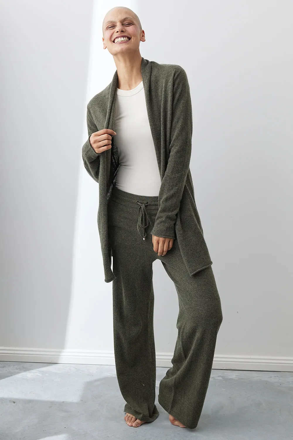 Pure Essentials Soft Roll Cardi