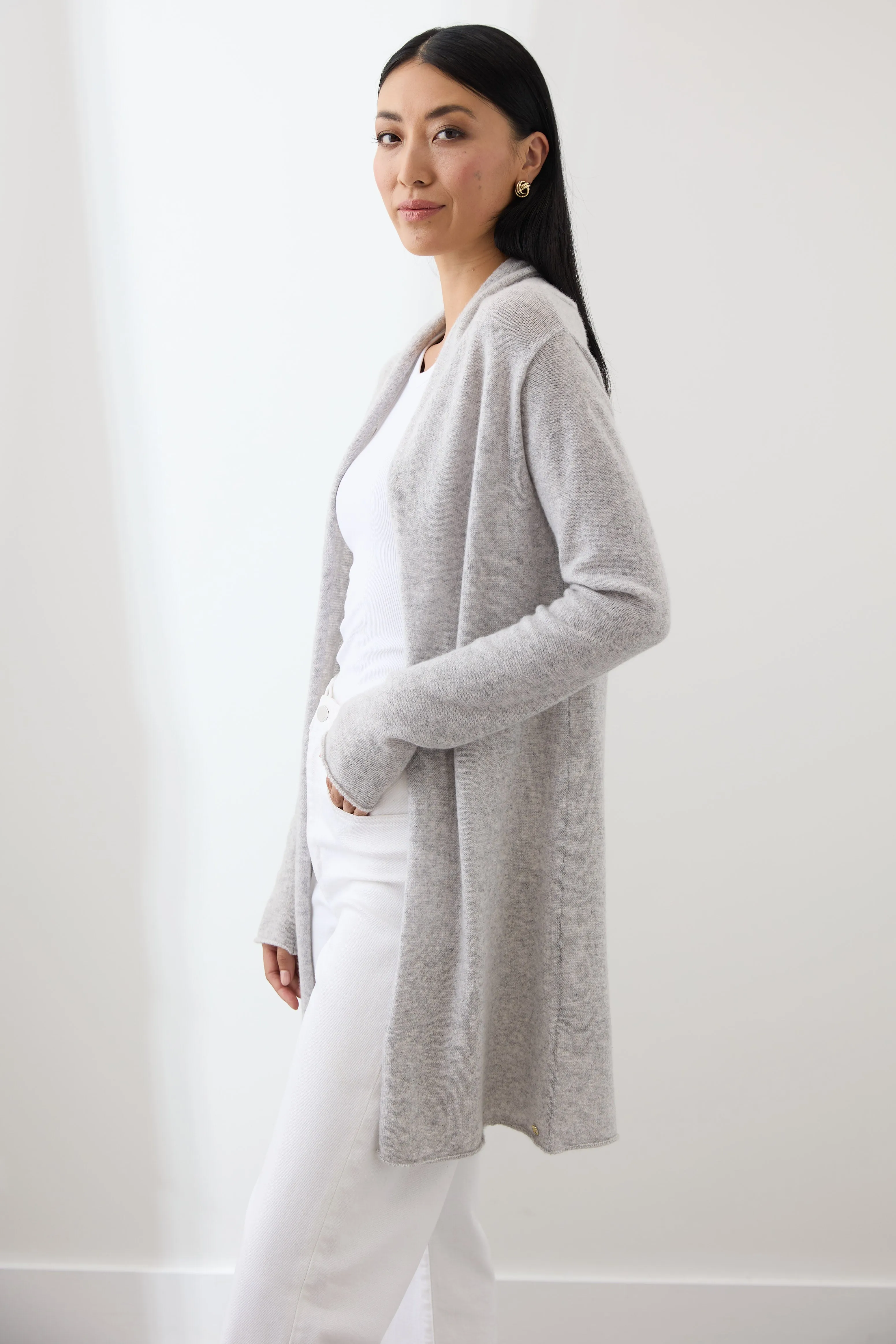 Pure Essentials Soft Roll Cardi