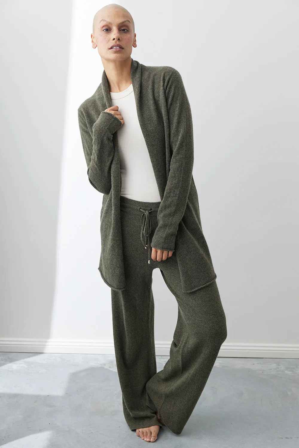 Pure Essentials Soft Roll Cardi