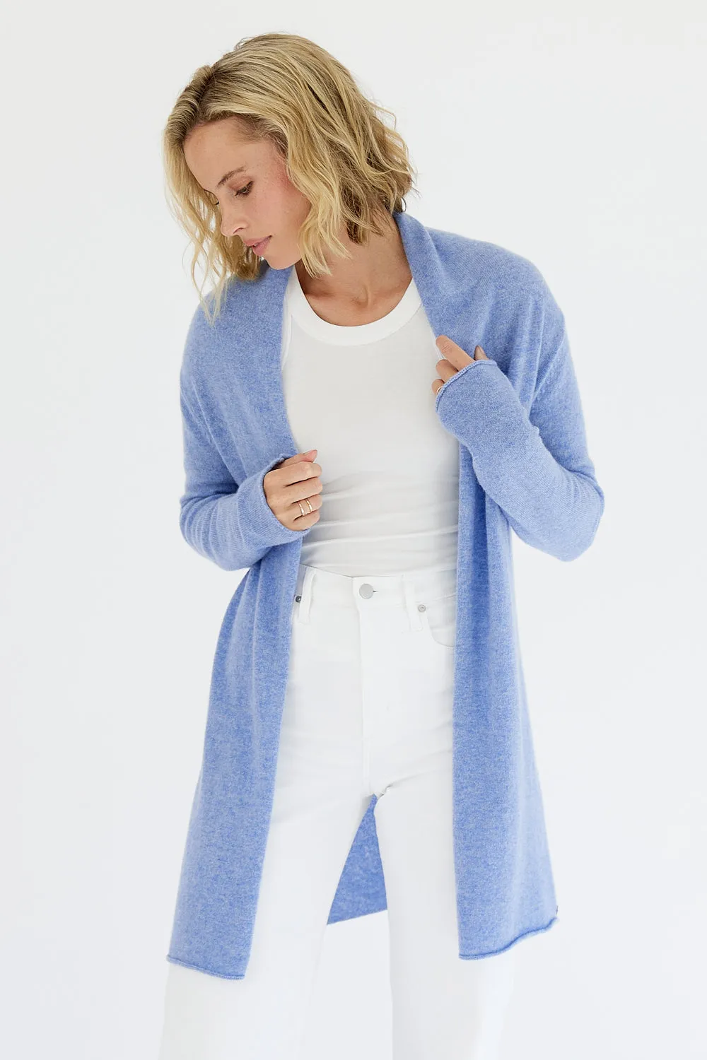 Pure Essentials Soft Roll Cardi