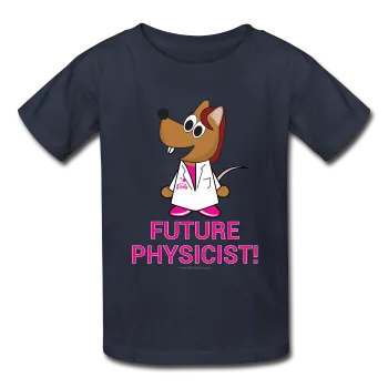 "Future Physicist" (Flirty) - Kids' T-Shirt