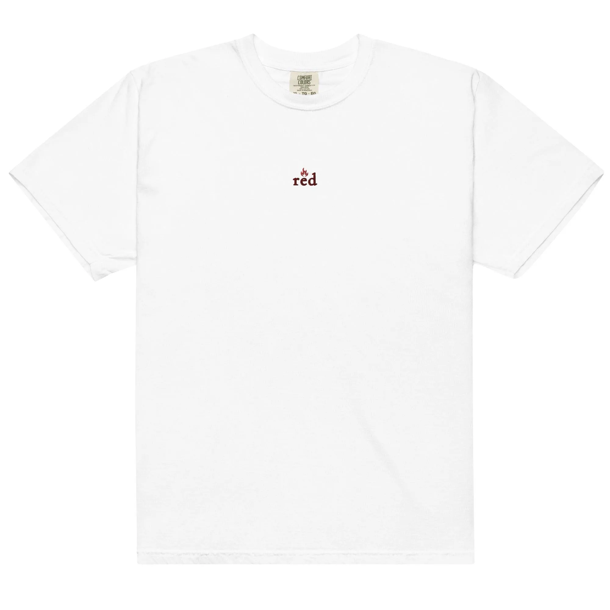 Red Jules Ambrose Embroidered T-Shirt