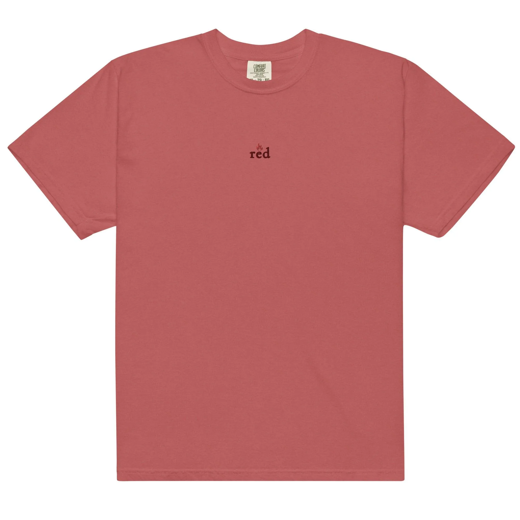 Red Jules Ambrose Embroidered T-Shirt