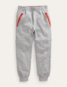 Reinforced Knee Joggers-Grey