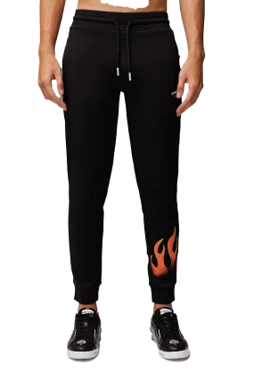 Roberto Vino Men's Flame Sweatpants