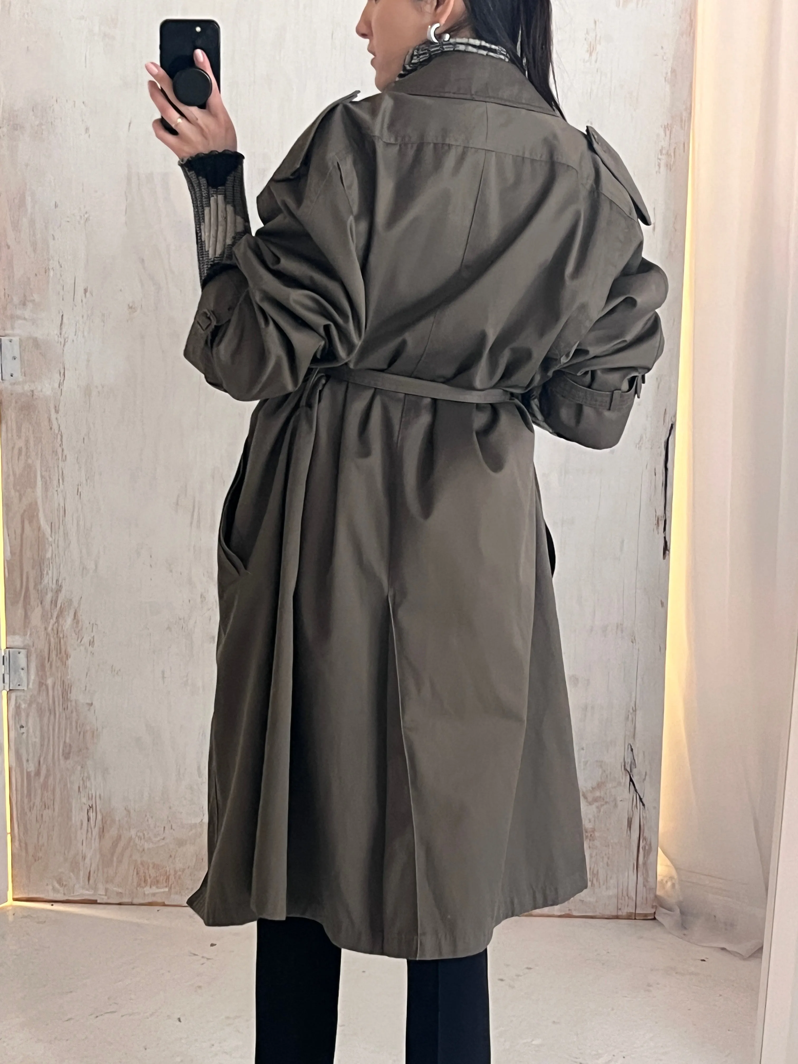 Saie Trench 8 Gray