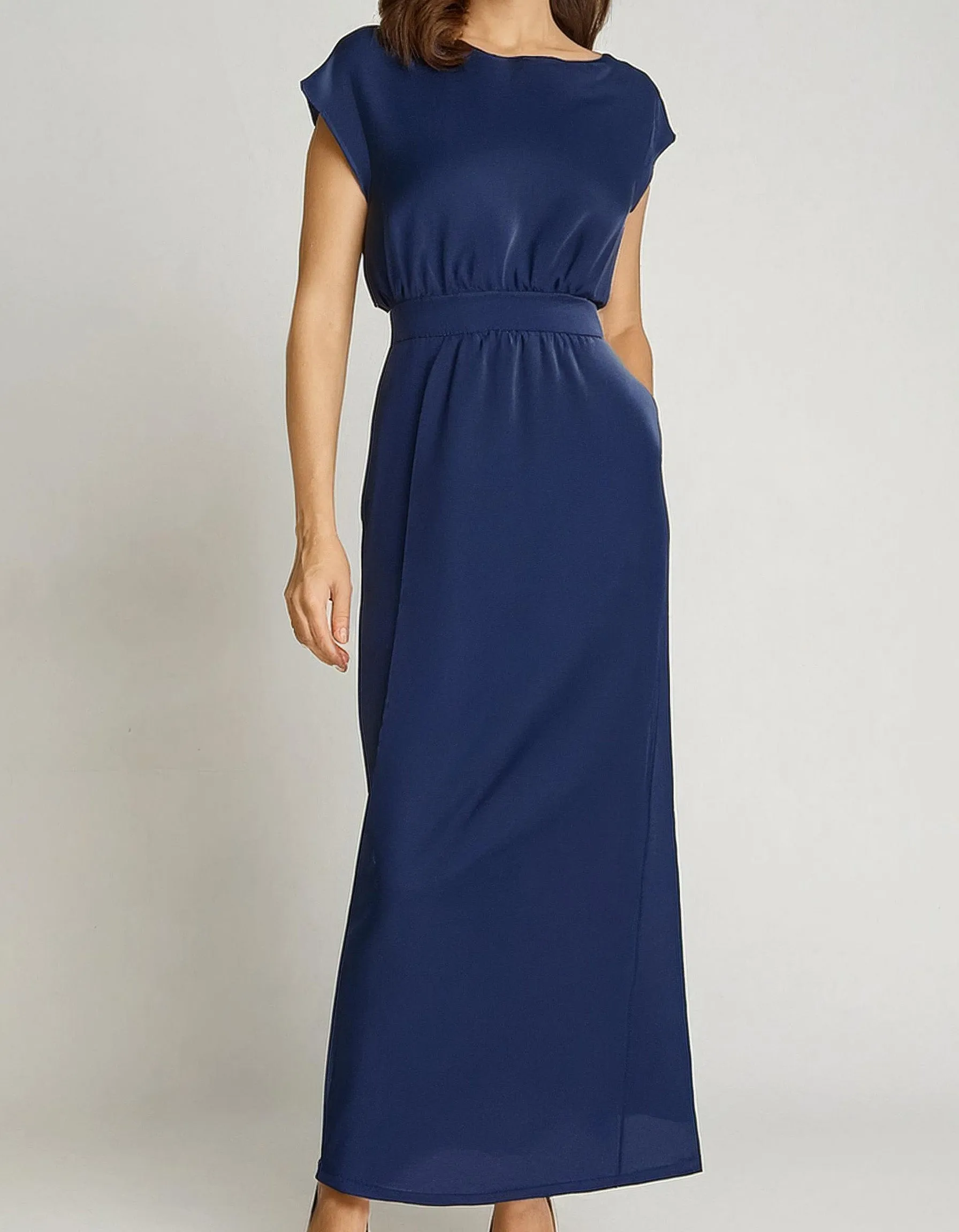 Sapphire Breeze Maxi Dress