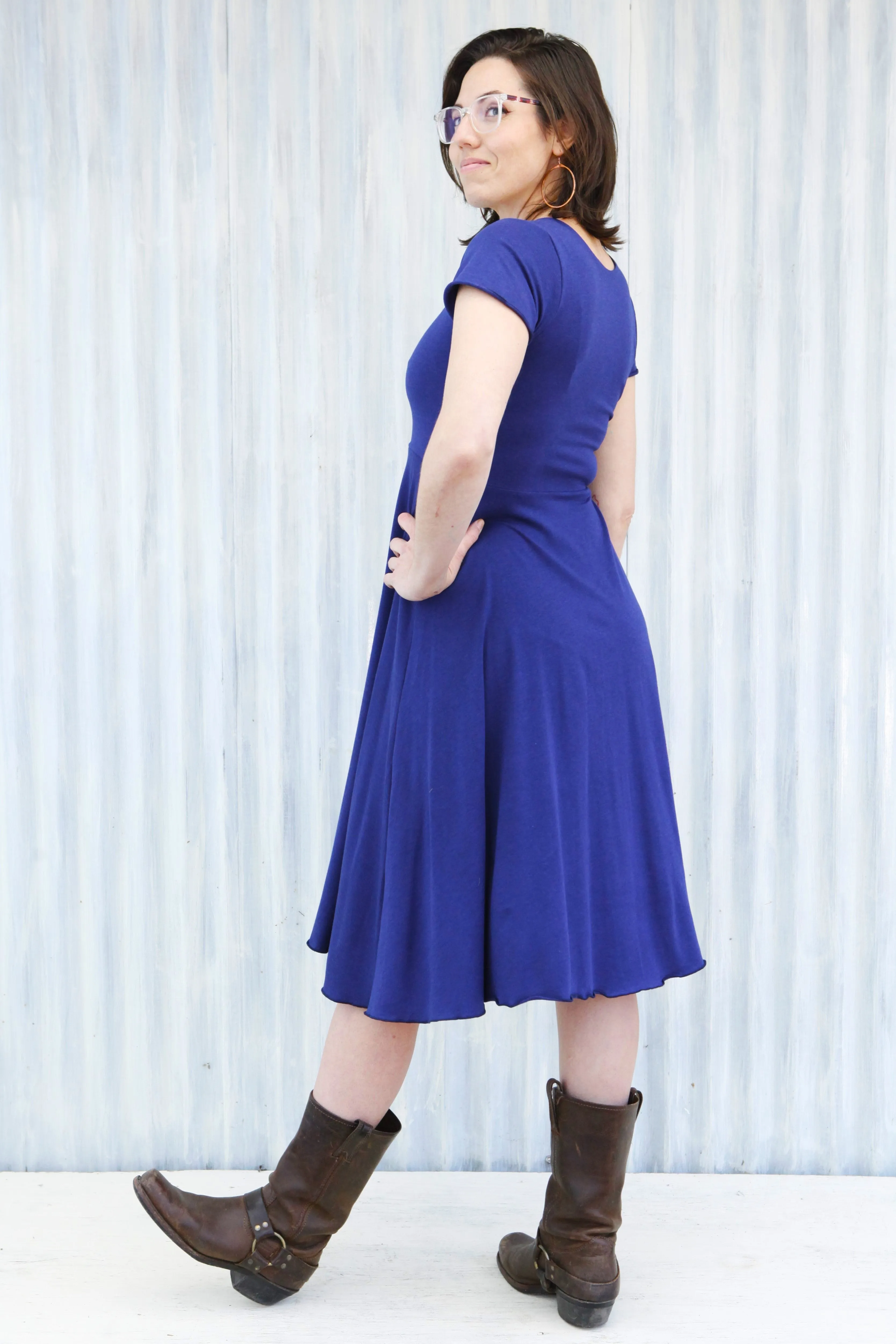 Sapphire Charlotte Dress