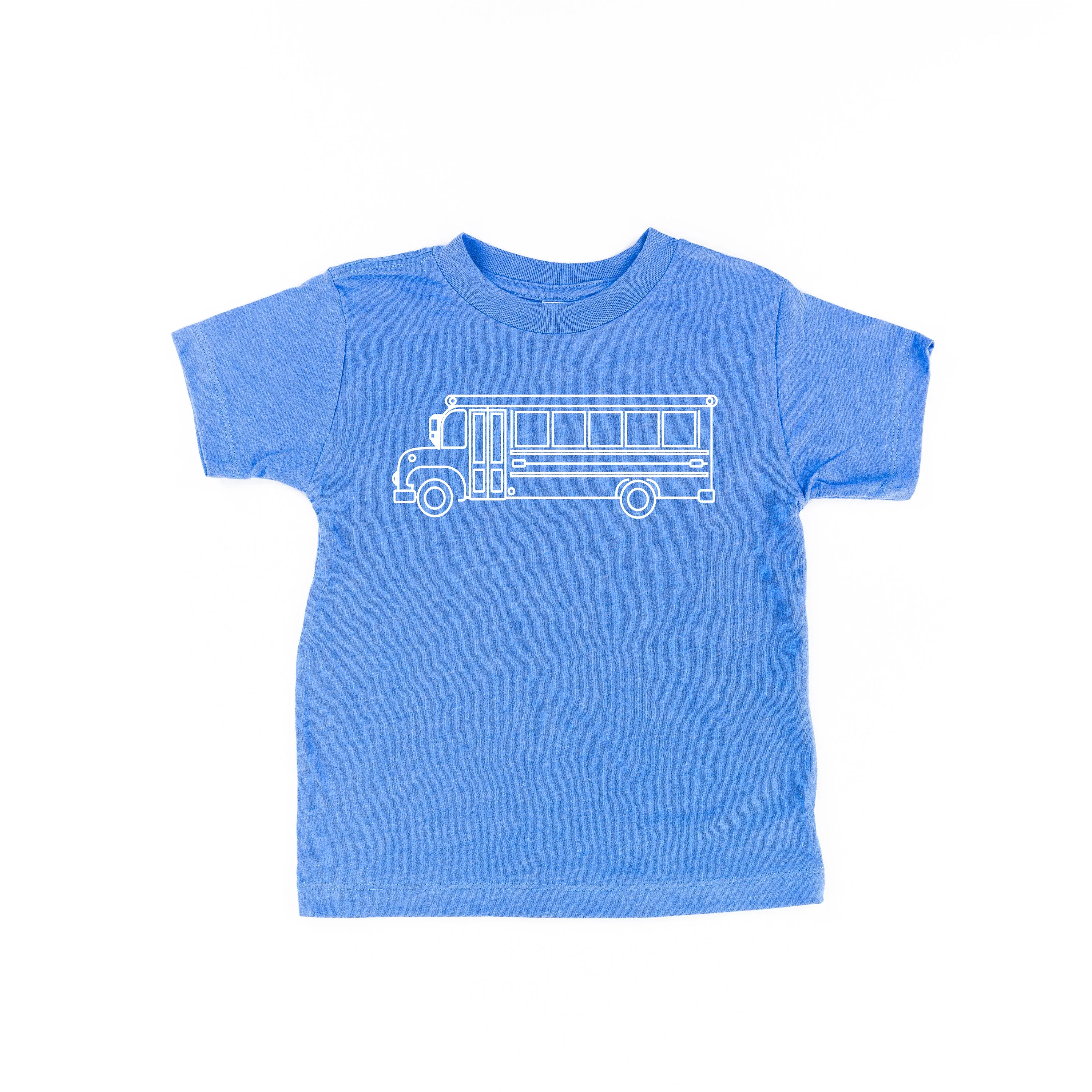 SCHOOL BUS - Minimalist Design - Short Sleeve Child Shirt