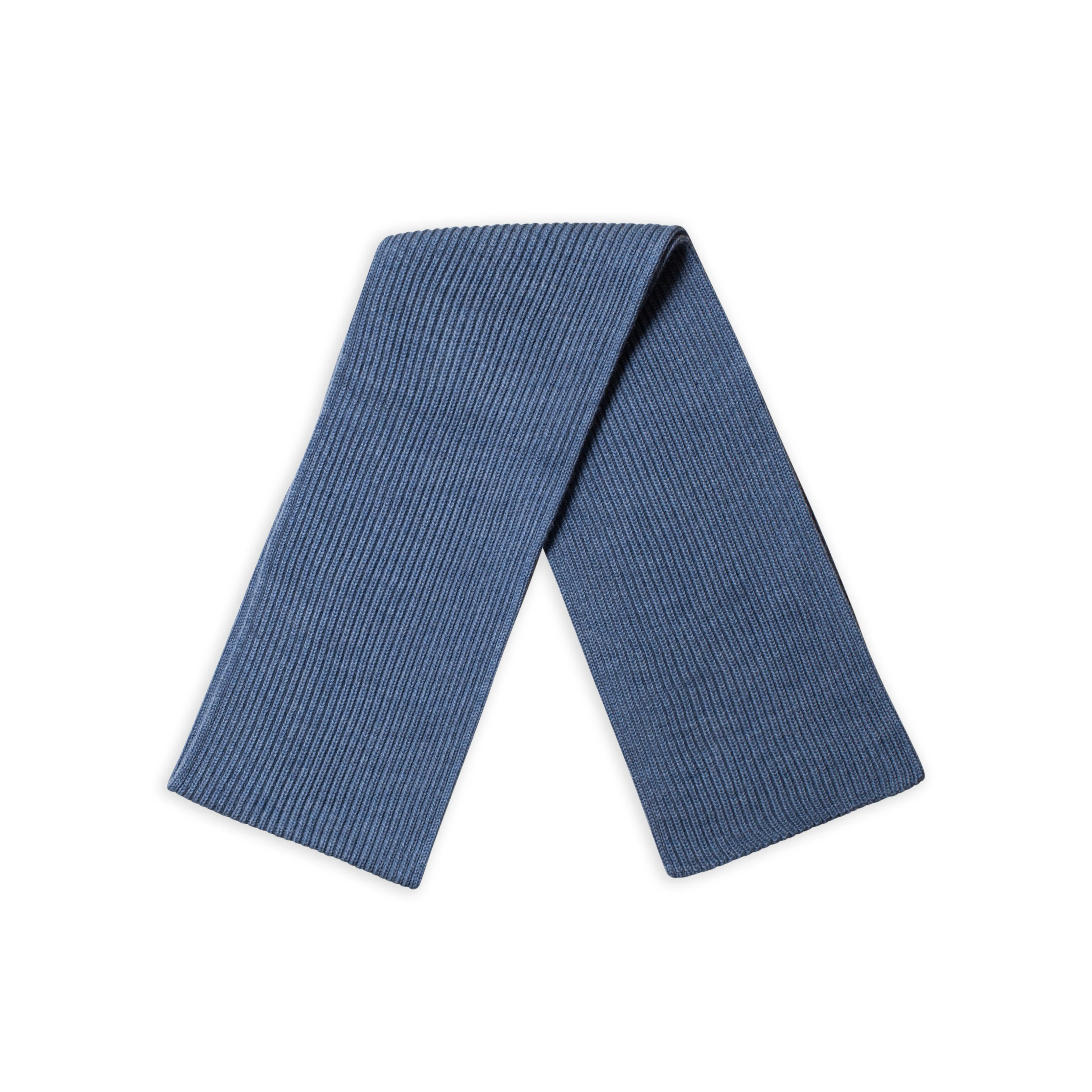 Short Scarf Light Indigo