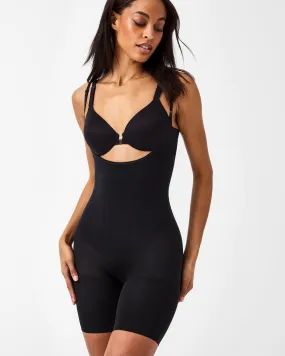 SPANXsculpt™ Seamless Power Open-Bust Mid-Thigh Bodysuit