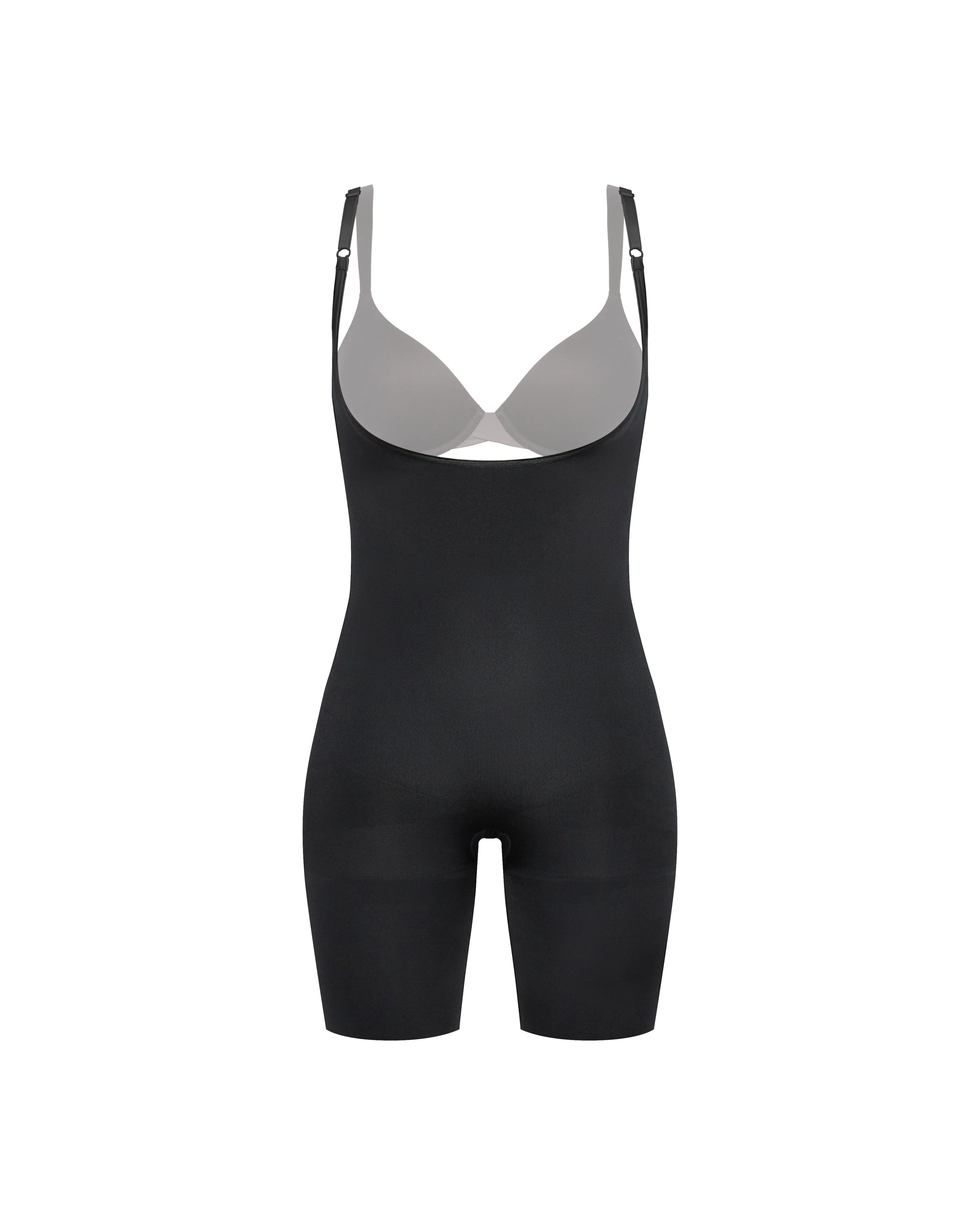 SPANXsculpt™ Seamless Power Open-Bust Mid-Thigh Bodysuit