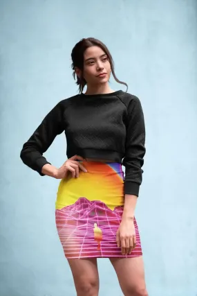 Sunrise Pencil Skirt