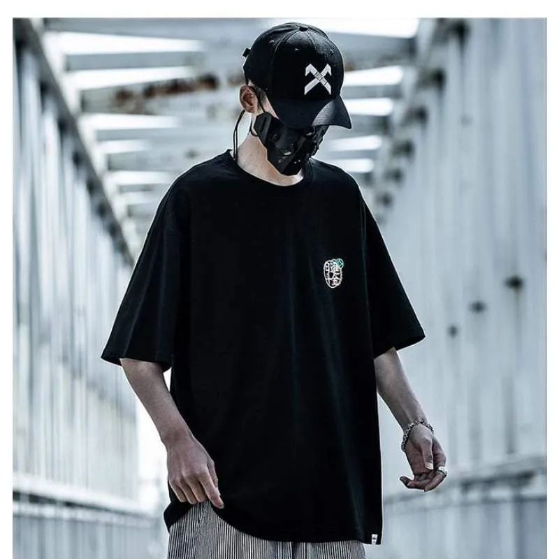 Techwear Korean Style Oversized Shirt