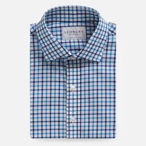 The Blue Hester Check Dress Shirt