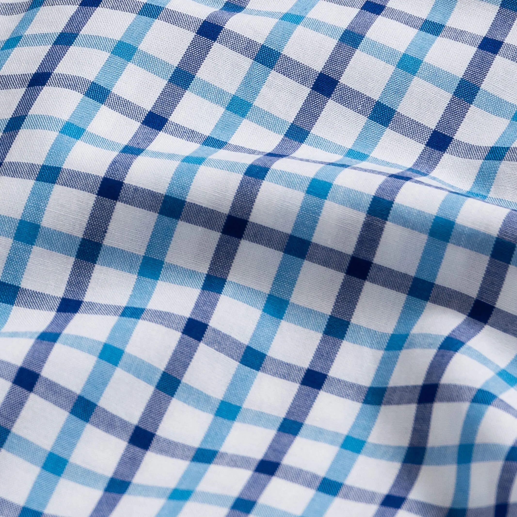 The Blue Hester Check Dress Shirt