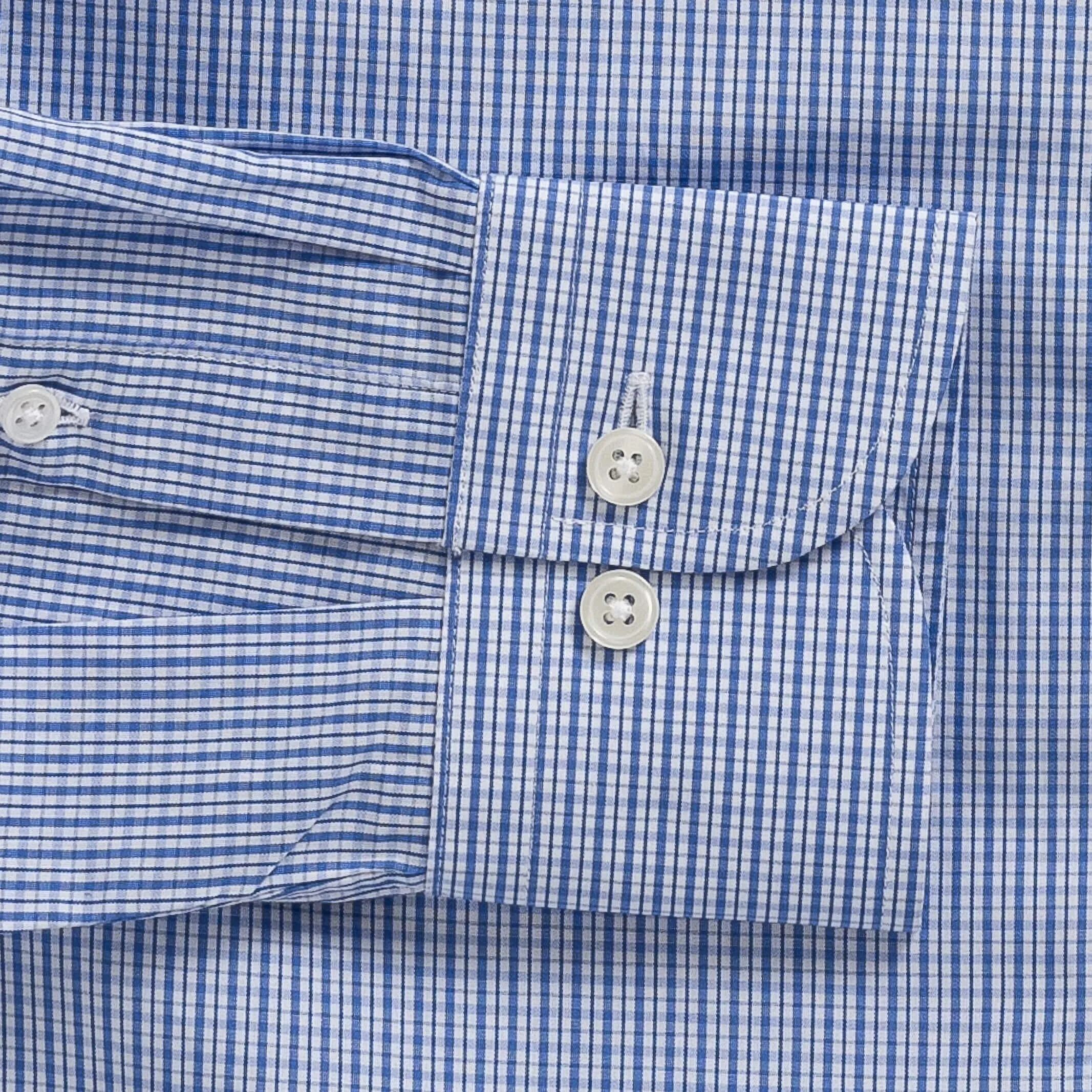 The Blue Simmons Check Dress Shirt