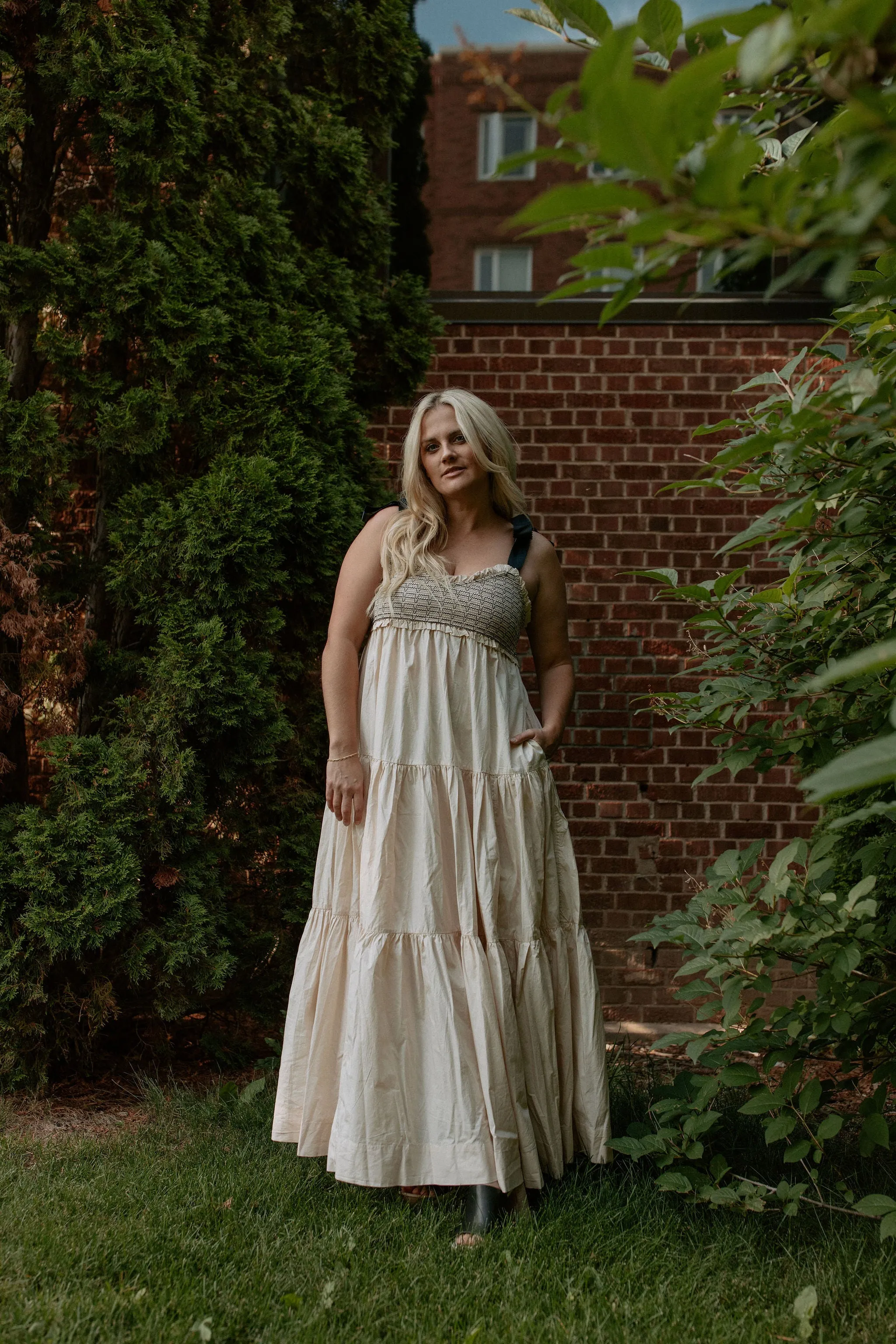 The Bluebell Solid Maxi by Free People - Vacation Sand