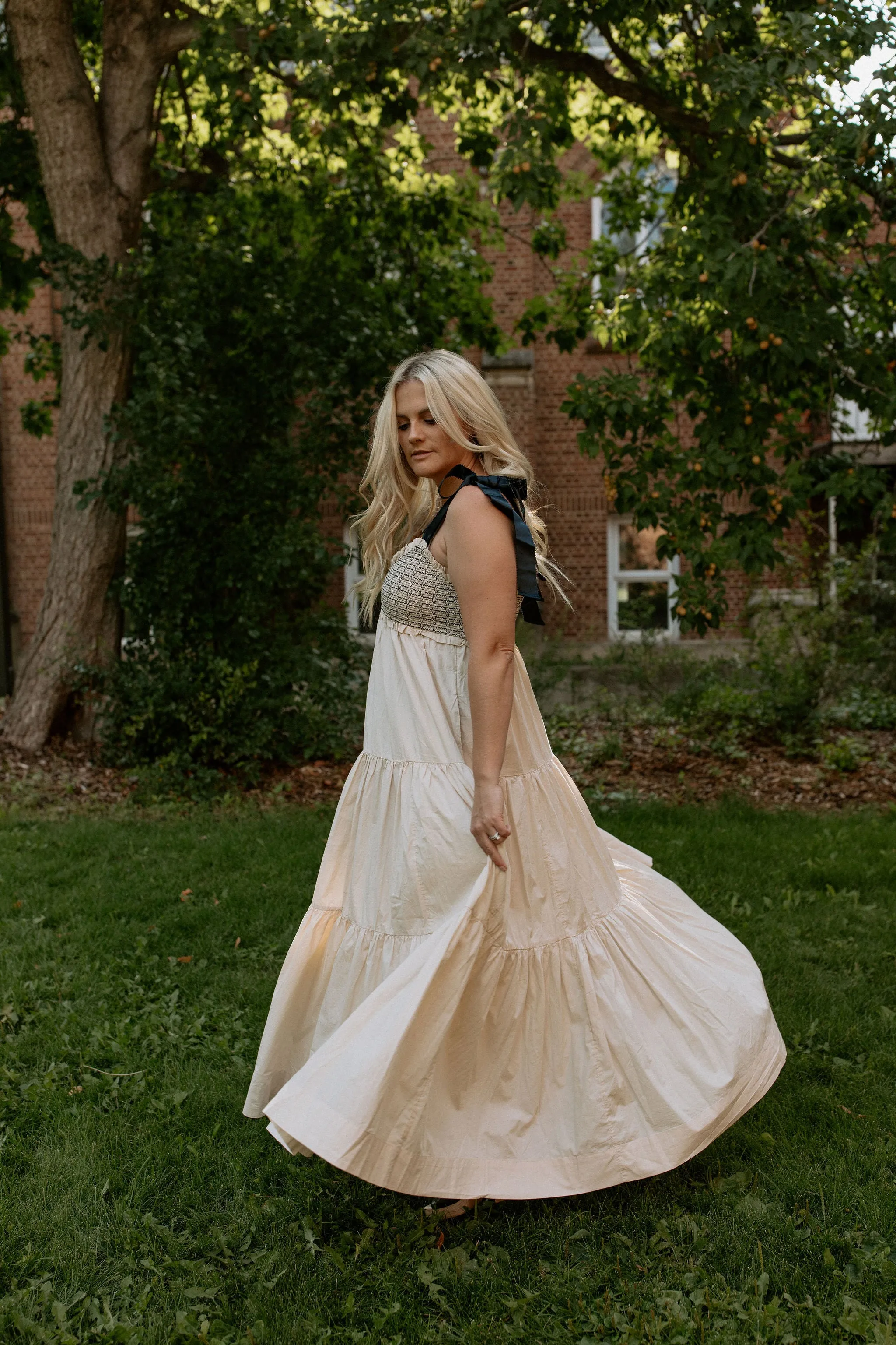 The Bluebell Solid Maxi by Free People - Vacation Sand