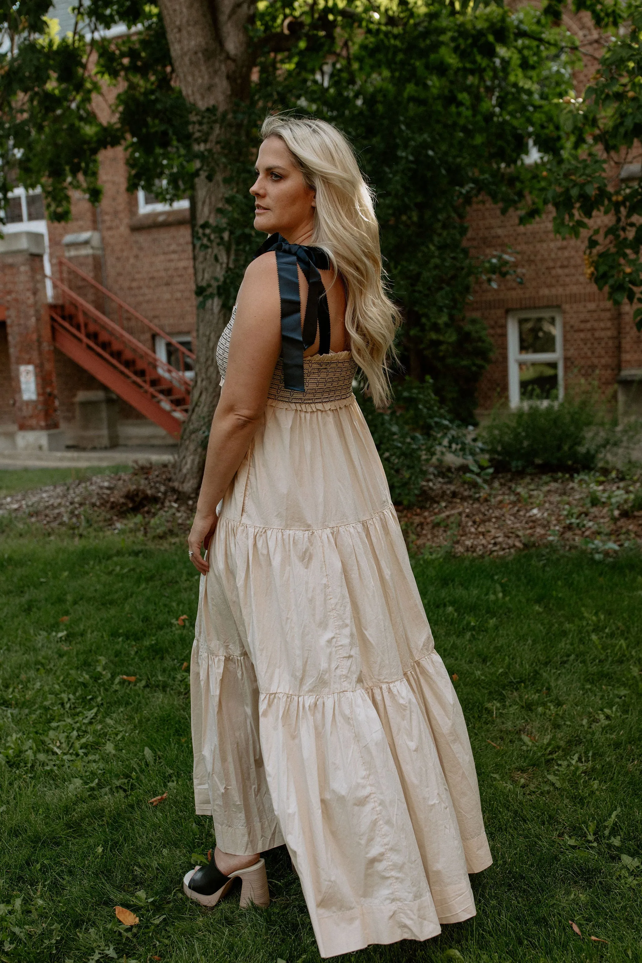 The Bluebell Solid Maxi by Free People - Vacation Sand