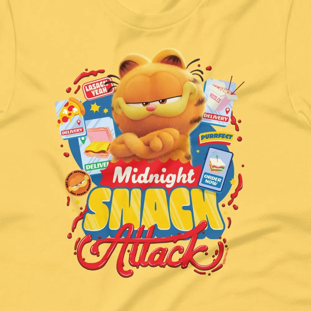 The Garfield Movie Midnight Snack Attack T Shirt