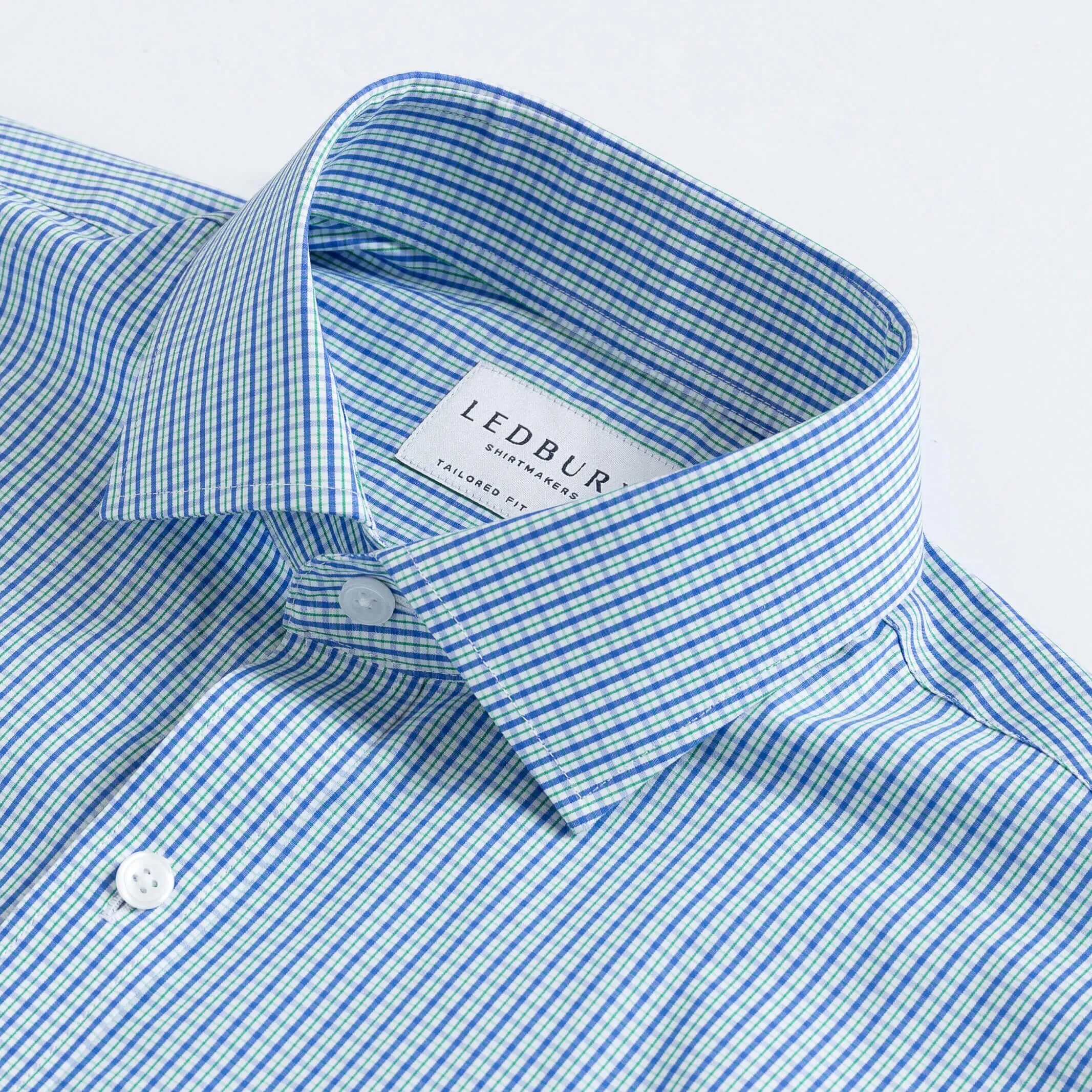 The Green Simmons Check Dress Shirt