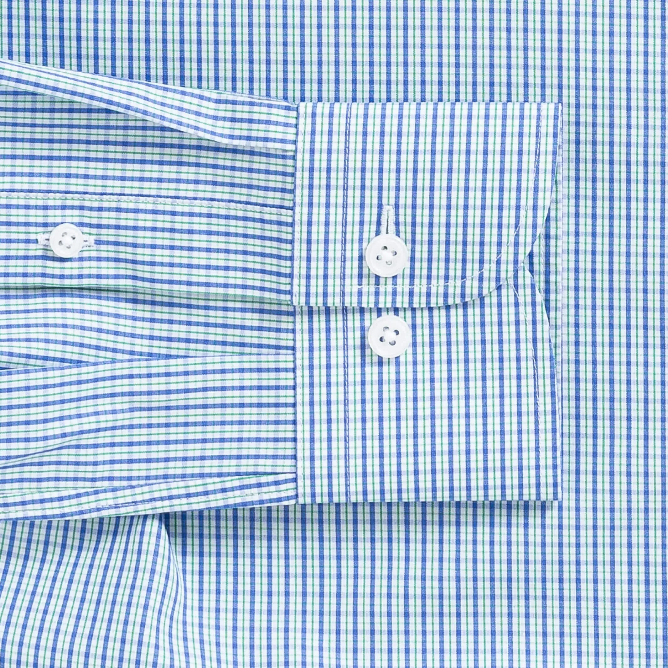 The Green Simmons Check Dress Shirt