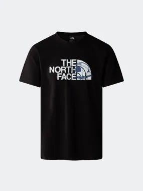 The North Face Graphic Half Dome Men Lifestyle T-Shirt Black/White