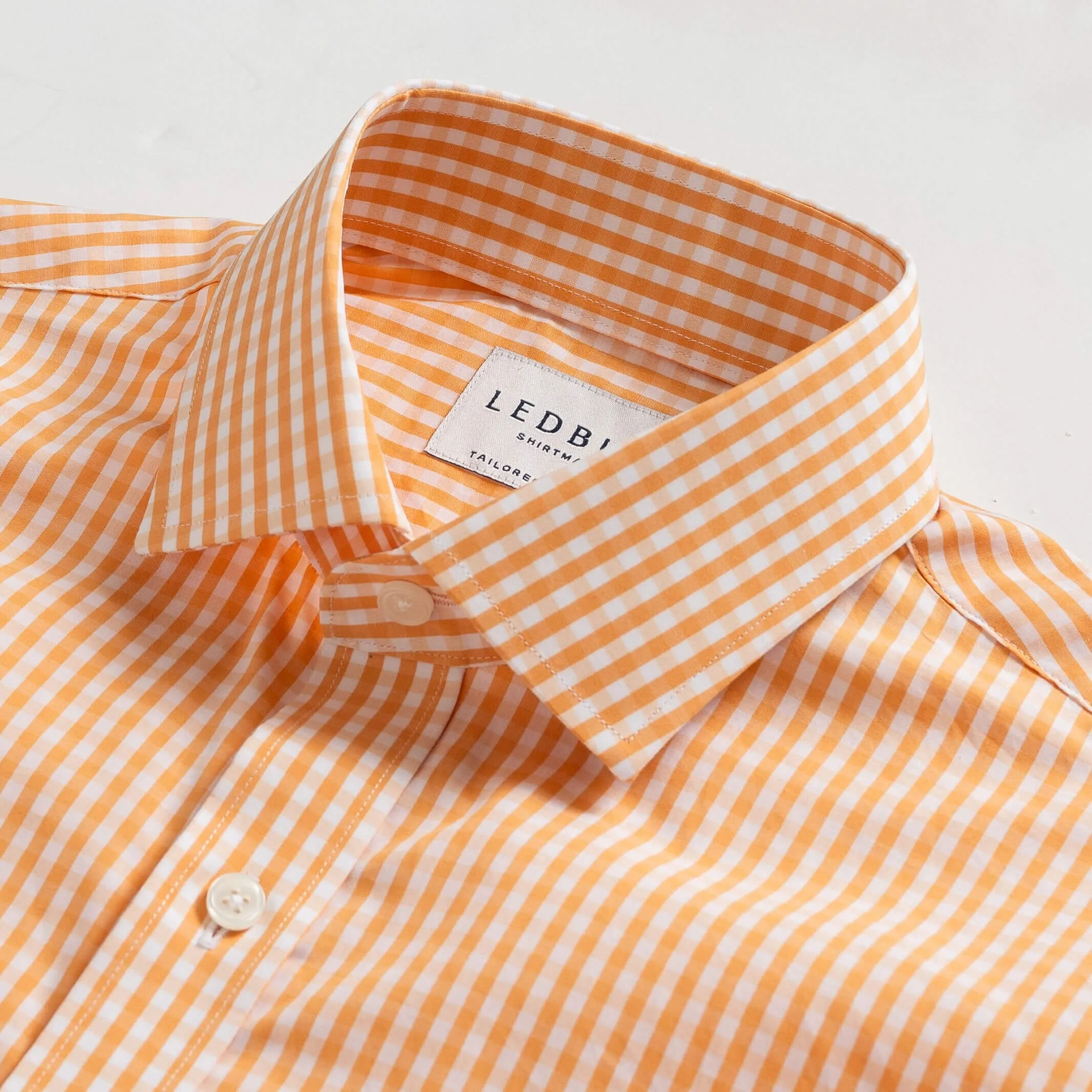 The Orange Bagley Gingham Dress Shirt