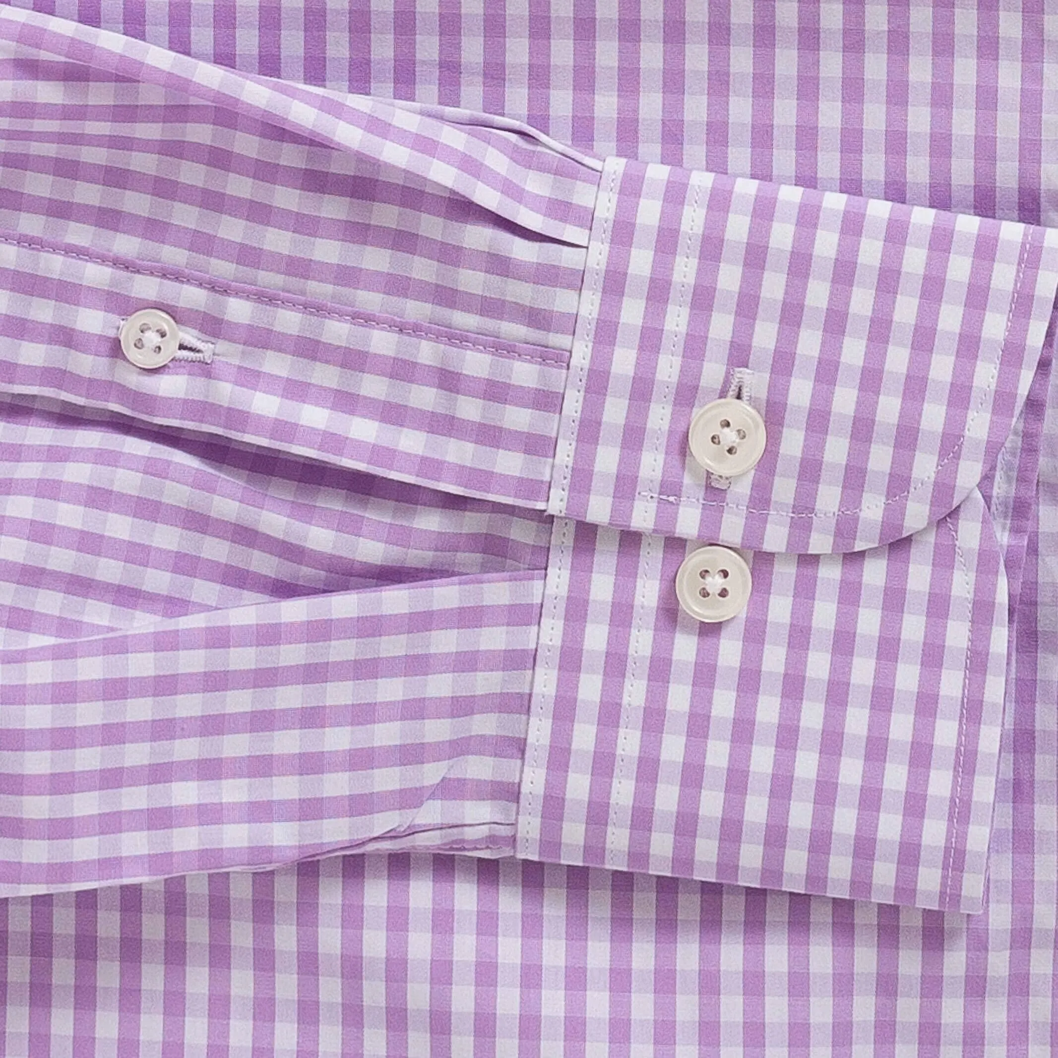 The Purple Bagley Gingham Dress Shirt