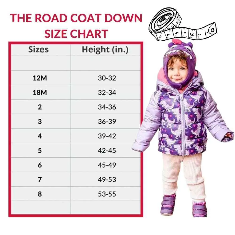 The Road Coat Down - Purple Raptor