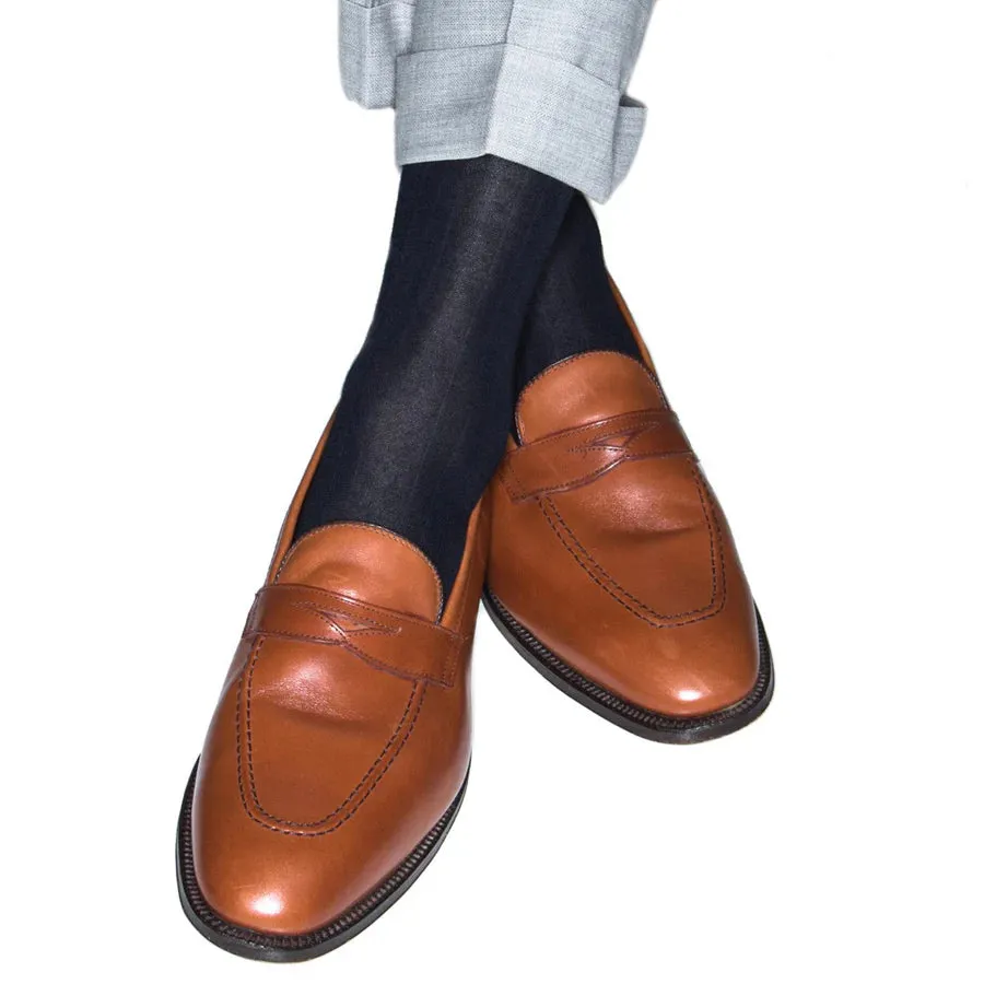 The Shirt Shop Solid Dress Socks - Mid-Calf (4 Colors)