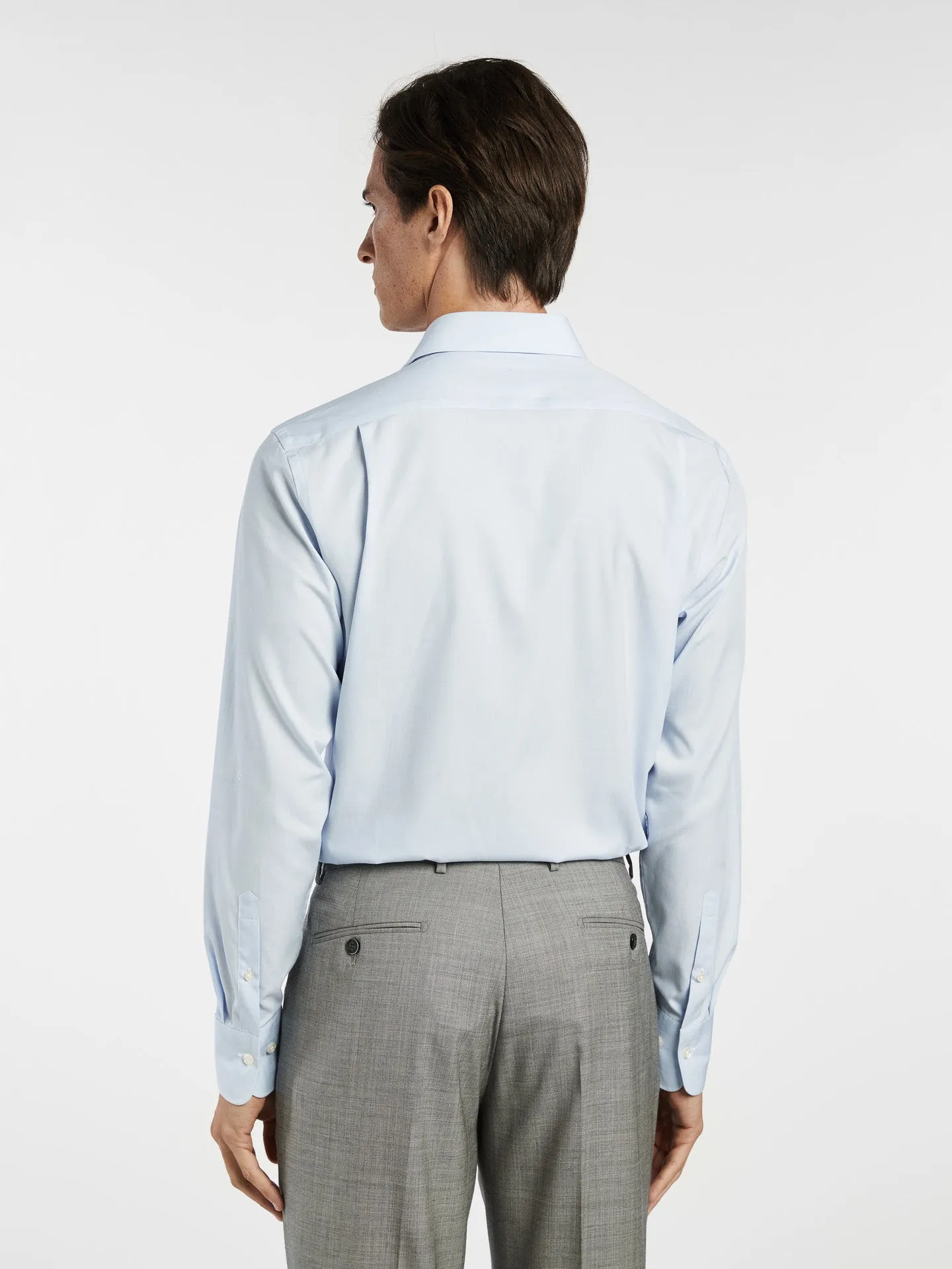 Timeless essential regular fit business end-on-end shirt