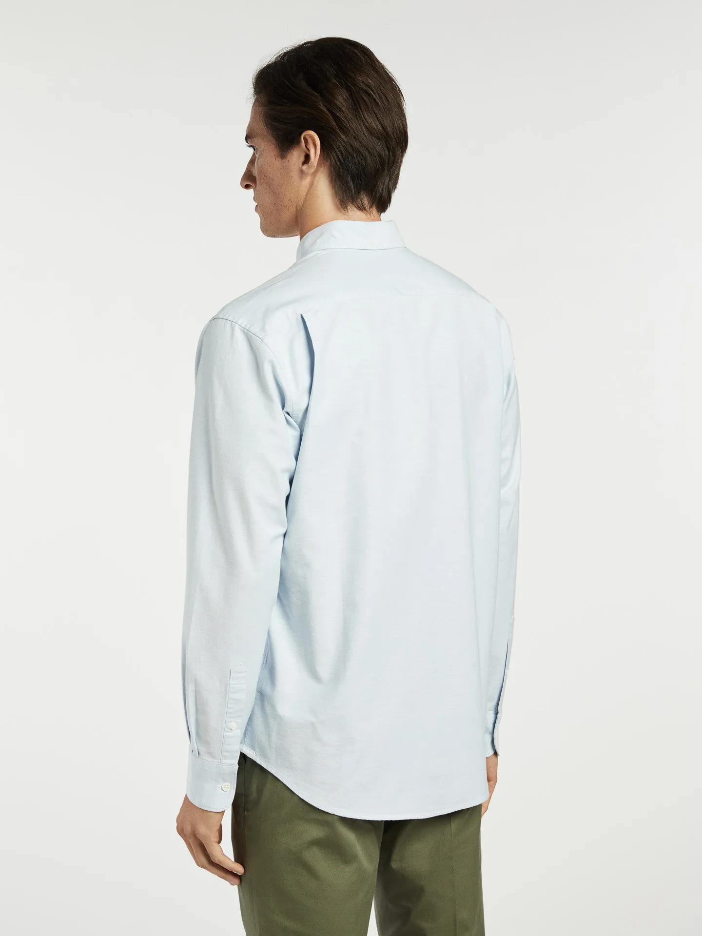 Timeless essential regular fit plain oxford shirt