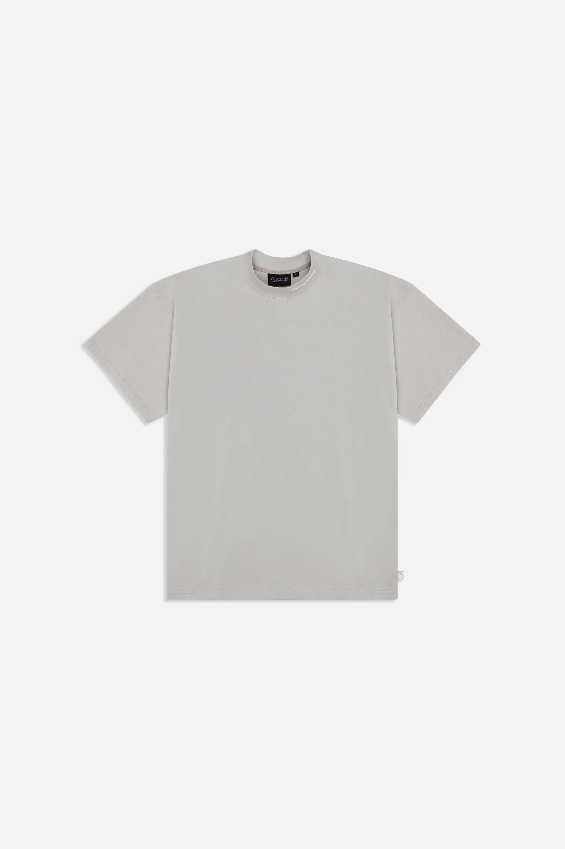 TIMELESS MOCKNECK T-SHIRT GREY