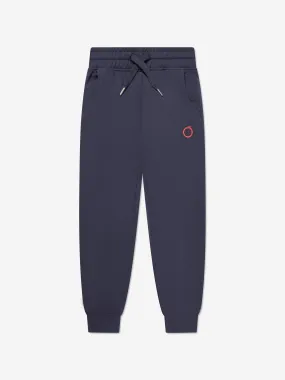 Trussardi Kids Logo Joggers in Navy