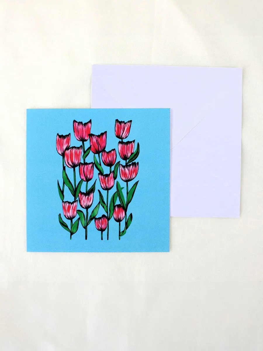 Tulip Tribe Card