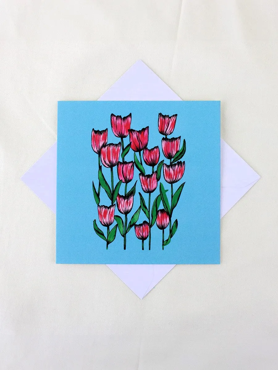 Tulip Tribe Card