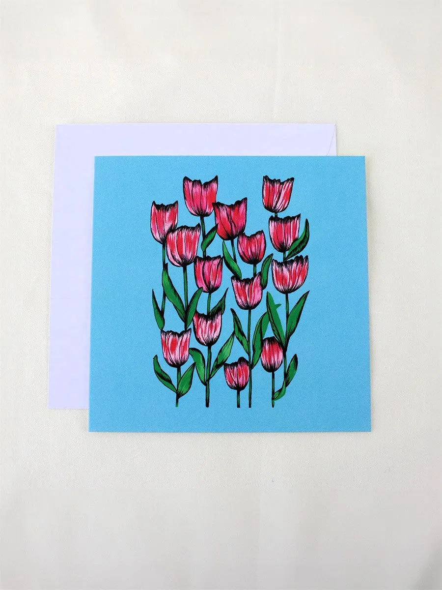 Tulip Tribe Card