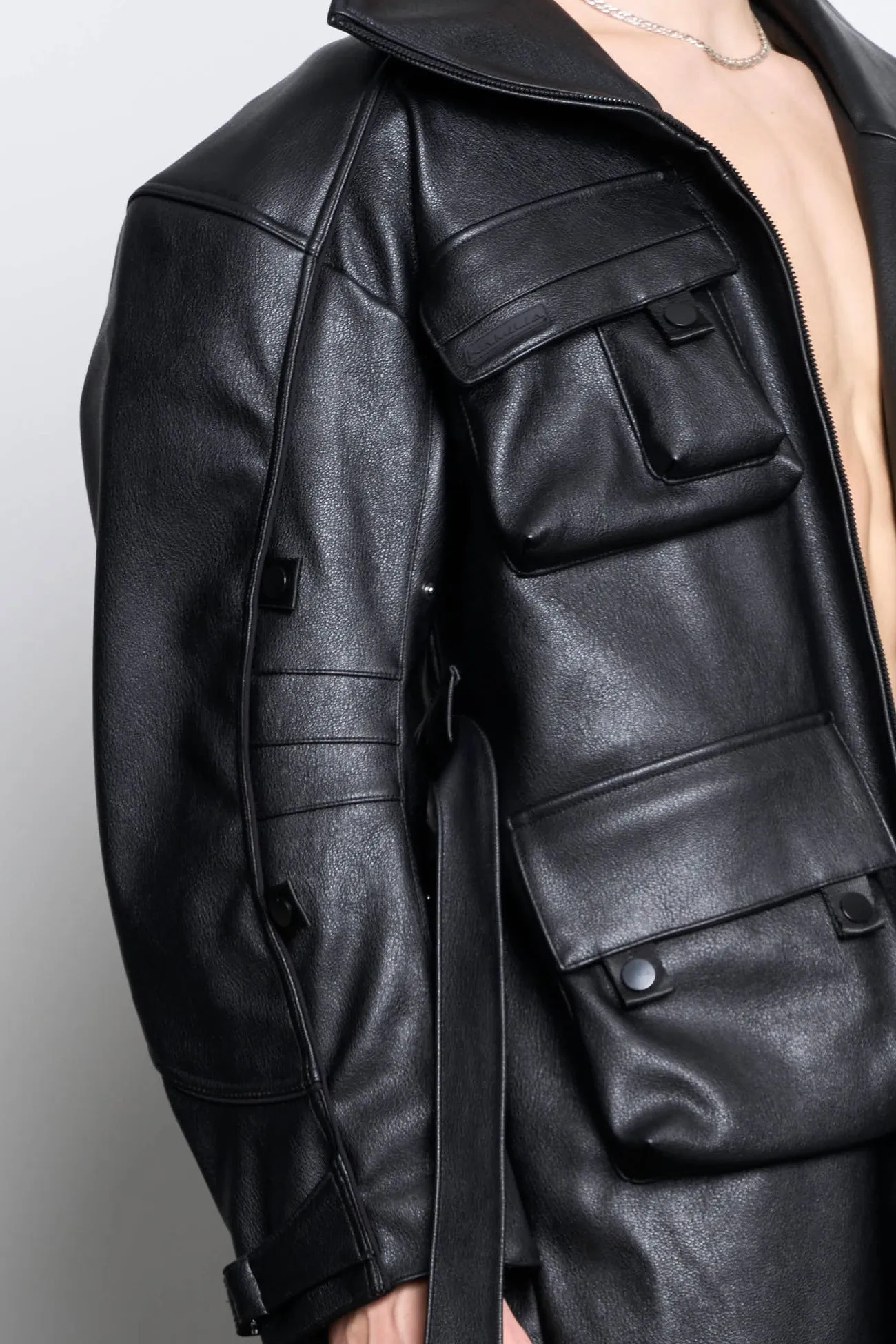 Undercover Leather Coat