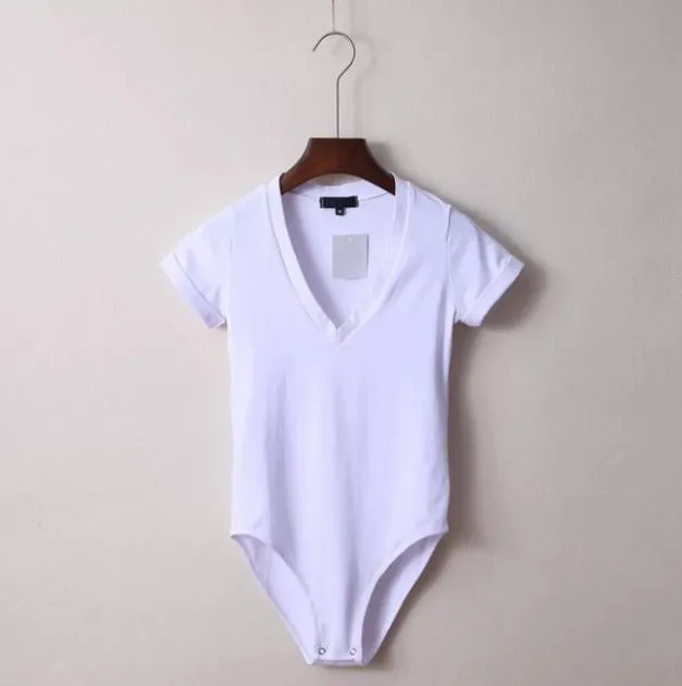 V-Neck T-Shirt Bodysuit