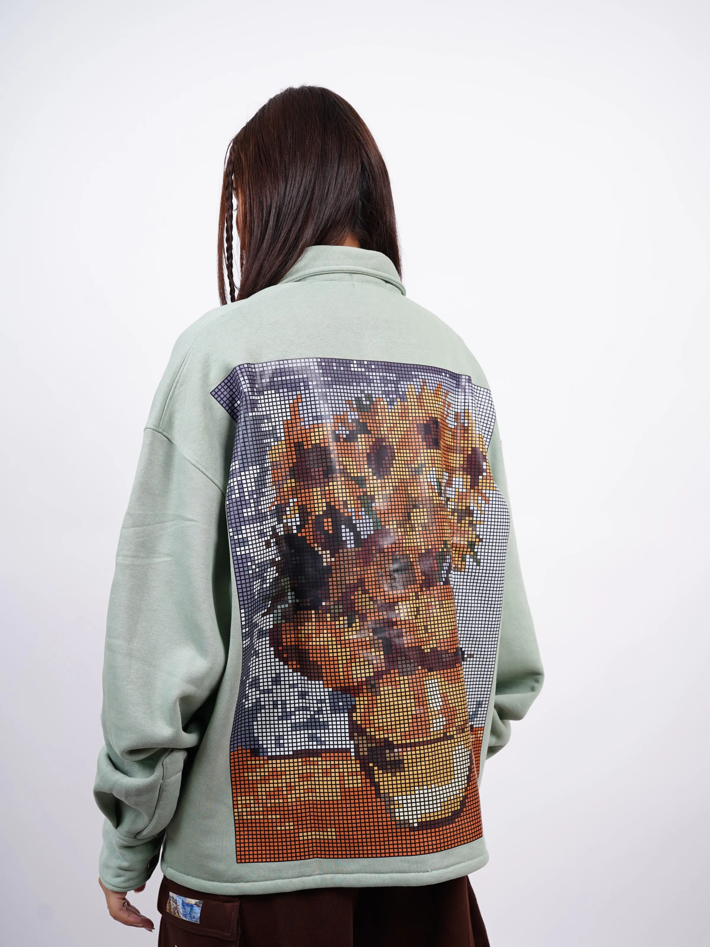 Van Gogh x Burger Shacket for Men and women